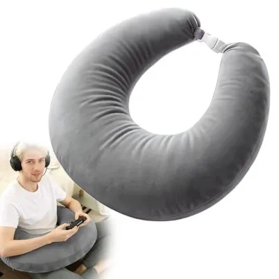 Zdjęcie produktu dla Poduszka ergonomiczna do czytania c kształt aksamit dla dorosłych dzieci