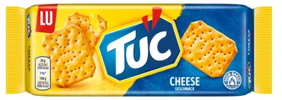 Zdjęcie produktu dla Tuc Cracker Cheese Snack Klasyczna pikantna przekąska o smaku sera 100g