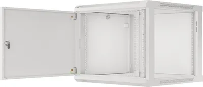 Produktbild von Lanberg Szafa Wisząca Rack 19" 9U 600X600 Drzwi Metalowe Szara (Flat Pack) Wf01-6609-00S