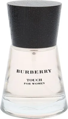 A product shot of a bottle of Burberry Touch For Women perfume.