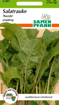 Produktbild von Salatrauke Rucola | Rucolasamen von Samen Pfann