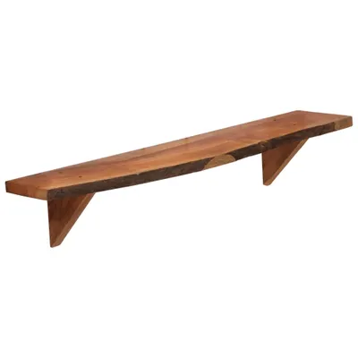 Image de vidaXL Étagères murales 2 pcs. 90 x 20 x 18 cm bois massif acacia