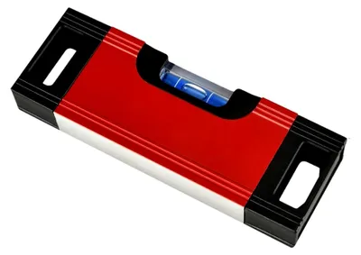 Produktbild von Magnetische Wasserwaage aus Aluminium – Kompaktes Messgerät für horizontale und vertikale Ausrichtung