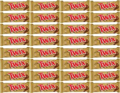 Produktbild von Twix Knusperkekse mit Karamell aus Milchschokolade 50g 32er Pack