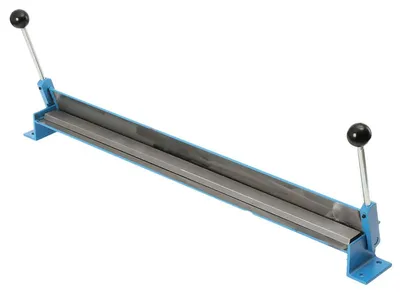 Produktbild von Blechbiegemaschine - Manuelle Abkantbank - 76,2 cm Arbeitsbreite - Gusseisen - 0–90° Einstellbar - Für Blechbearbeitung und HVAC
