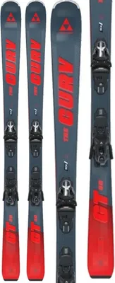 Obrázek produktu pro Fischer The Curv Gt 80 Tpr+rsw 11 Powerrail Package s alpskými lyžemi Red 180 Red 180