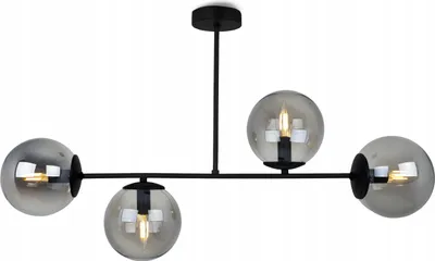 Produktbild von Deckenlampe Hängelampe Kronleuchter Loft elegant mit Glaskugeln