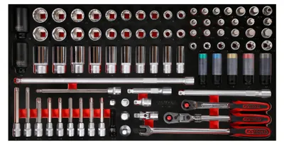 Produktbild von KS Tools 813.0085, Steckschlüssel-Satz, 85 Kopf/Köpfe, 14,5 kg