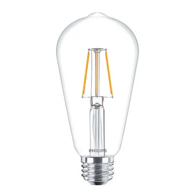 Produktbild von Philips Corepro LEDbulb E27 Edison Fadenlampe Klar 4W 470lm - 827 Extra Warmweiß | Ersatz für 40W