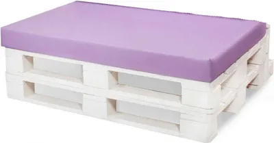 Zdjęcie produktu dla Poduszka na paletę Fioletowa | siedzisko 120x60x10 | poduszka ogrodowa | poduszka na europlatę | poduszka na paletę na zewnątrz