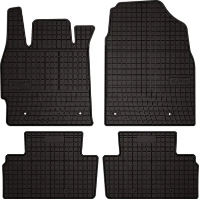 Immagine prodotto di Tappetini auto in gomma adatto per Mazda CX-7 (2006-2012, SUV) neri, set 4 pz, con fissaggi