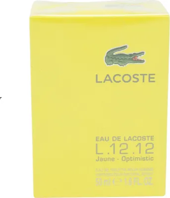 Immagine prodotto di Lacoste L. 12.12 Jaune Optimistic homme Eau de Toilette 50ml