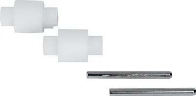Produktbild von Hailo Set 2x Rollen + 2x Achsen für Hailo Öko Vario XL