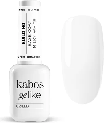 Produktbild von Kabos Gelike Building Base Coat Milky White 10ml