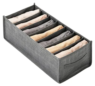 Kleider-Organizer aus Vliesstoff, 13x17x3 cm, Aufbewahrungsbox
