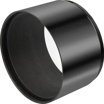 Produktbild von Bresser 37,5 mm Verlängerungshülse M54x0,75 Innen- und Außengewinde für 2,0 Zoll Rack & Pinion Okularauszug Aluminium schwarz eloxiert