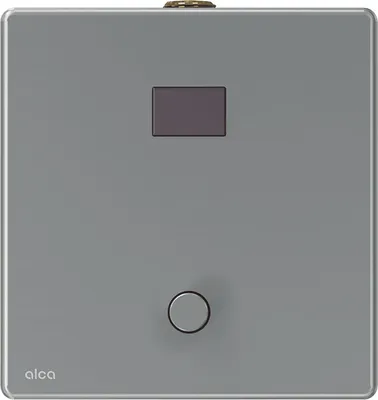 Produktbild von Alcadrain ASP4-KT Automatischer Urinal-Spüler mit manueller Steuerung, Metall, 12 V (Netzversorgung)