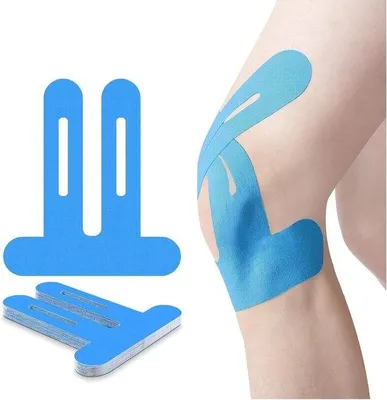 Obrázek produktu pro Hypoalergenní sportovní suchý zip, modrý, 10 kusů, 22 x 25 cm, roztažitelný, voděodolný