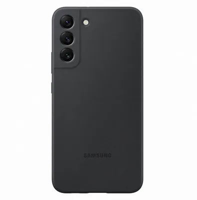 Produktbild von EF-PS906T Silicone Cover für Galaxy S22+, Schwarz Handyhülle