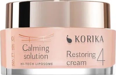Obrázek produktu pro KORIKA, zklidňující roztok, vysoce účinný krém s liposomy, obnovující pleť, 50 ml