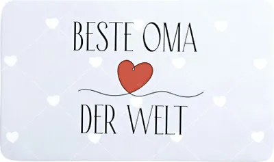 Produktbild von Kesper 31261 Frühstücksbrettchen, Melamin, Beste Oma der Welt