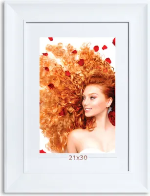 Produktbild von Bilderrahmen Lifestyle Foto Rahmen Collage quadratisch Wanddeko Poster 40D - Farbe: Weiss | Format: 21x29,7