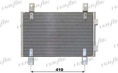 Produktbild von FRIGAIR 0804.2058 Kondensator Klimaanlage Klimakondensator für FIAT DUCATO Kasten (244)