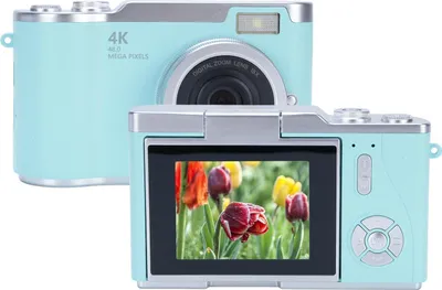 Zdjęcie produktu dla Aparat cyfrowy 1080P 48 MP 2,4-calowy wyświetlacz HD 8-krotny zoom elektroniczny Kamera wideo Zielony