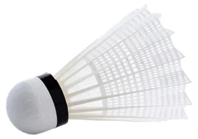 Produktbild von SMJ Sport - Federball 3er-Pack PP579 (Einheitsgröße) (Weiß)