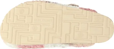 Produktbild von Dr. Brinkmann Damen Hausschuh Teddy Flausch Clog Korkoptik 320056, Größe:41 EU, Farbe:Rosa