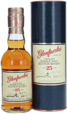 Produktbild von Glenfarclas 25 Jahre Speyside Single Malt Scotch Whisky 0,2l, alc. 43 Vol.-%