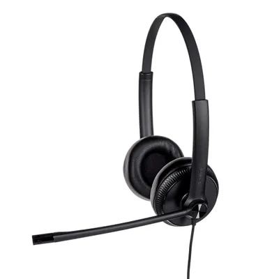 Obrázok produktu pre Yealink UH34 Dual Teams, Kábel, Kancelária / call centrum, 20 - 20000 Hz, 118 g, Slúchadlá s mikrofónom, Čierna