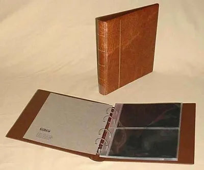Produktbild von KOBRA Doppel-FDC-Album G24 schwarz