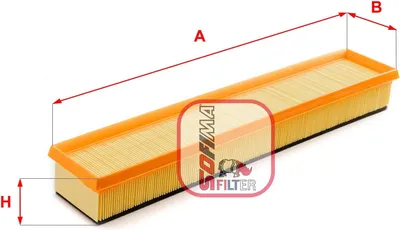 Produktbild von Luftfilter SOFIMA S 3606 A für JAGUAR X-Type Limousine (X400) Filtereinsatz