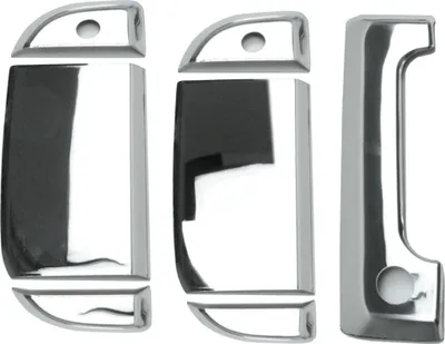 Obrázek produktu pro Krytky klik dveří pro VW T4 1990-2003 3-dveřové nerezová ocel stříbrná 7ks
