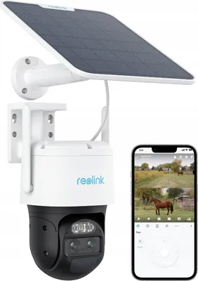 Zdjęcie produktu dla Reolink 3G/4G LTE PTZ kamera monitorująca z solarem SIM 30 m 4K 8 MP nowa