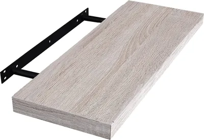 Produktbild von EUGAD 1x Wandregal Hängeregal, Holz Board, Sonoma Eiche, 80x23x3,8 cm