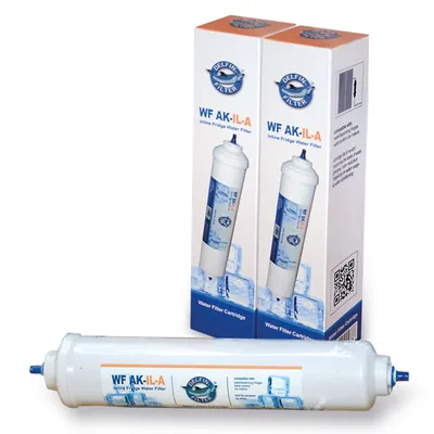 Produktbild von 2x Delfin Universal-Kühlschrankfilter für Side by Side Kühlschränke