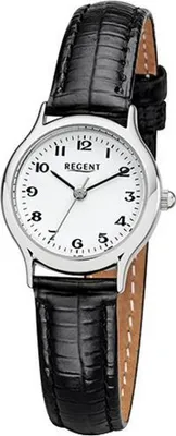 Produktbild von Damenuhr 32-F-1416 24 mm Quarz Analog rund Lederarmband Edelstahl Mineralglas