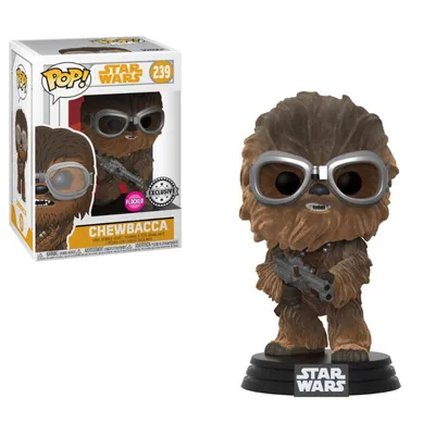 Produktbild von Star Wars - Chewbacca Flocked Exclusive 239 - Funko Pop! - Vinyl Figur