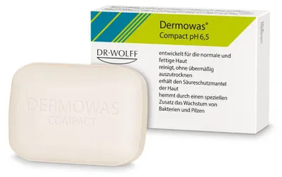 Zdjęcie produktu dla Mydło Dermowas Compact pH 6,5, 1 kostka mydła