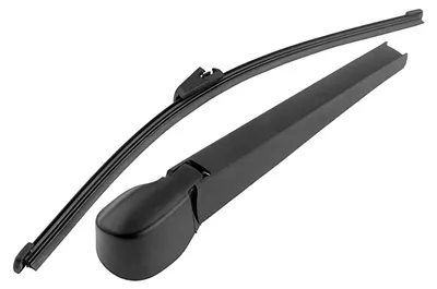 Image de Bras d'essuie-glace avec lame, compatible avec Skoda Octavia II Combi, 410 mm