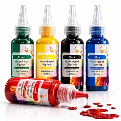 Productafbeelding van Set van 5 Kleurpigmenten voor Gieten, 50 ml