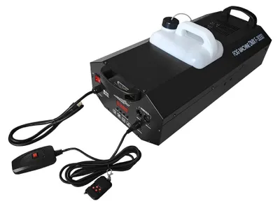 Obrázek produktu pro Stroj na mlhu - Bezdrátové dálkové ovládání - 3000 W - DMX512 - Konektor EU - Pro použití na pódiích a pro DJ
