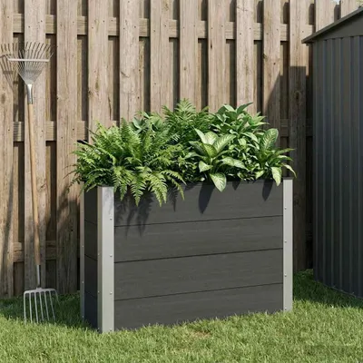 Immagine prodotto di Maison Exclusive - Aiuola rialzata nera 100 x 30 x 72 cm