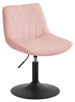Produktbild von VASAGLE Schminkhocker, Schminkstuhl mit Rückenlehne, höhenverstellbar, um 360° d