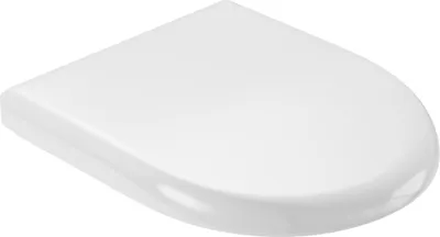 Produktbild von VIGOUR Clivia WC-Sitz Toiletensitz Klobrille semi abnehmbar mit Edelstahlscharnieren, weiß