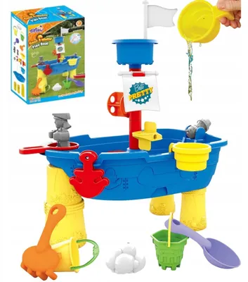 Produktbild von Sandtisch und Wasserrutsche, Schiff 848