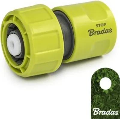 Immagine prodotto di Raccordo per tubo flessibile Riparatore Connettore per tubo flessibile Raccordo per rubinetto 1/2" 3/4" 1" Bradas 37. Raccordo per tubo flessibile 3/4" con arresto
