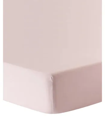 Image de Drap en coton Westwing Linna, rose, 140 x 200 x 15 cm
